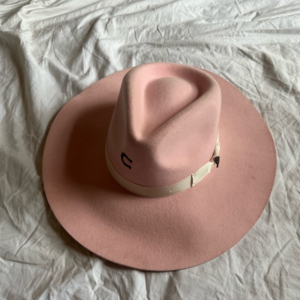 Pink Charlie Horse Western Hat L